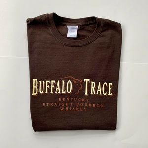 Buffalo Trace XL TShirt Brown Kentucky Bourbon